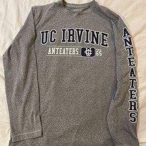 UC Irvine Anteaters Gray Long Sleeve Shirt